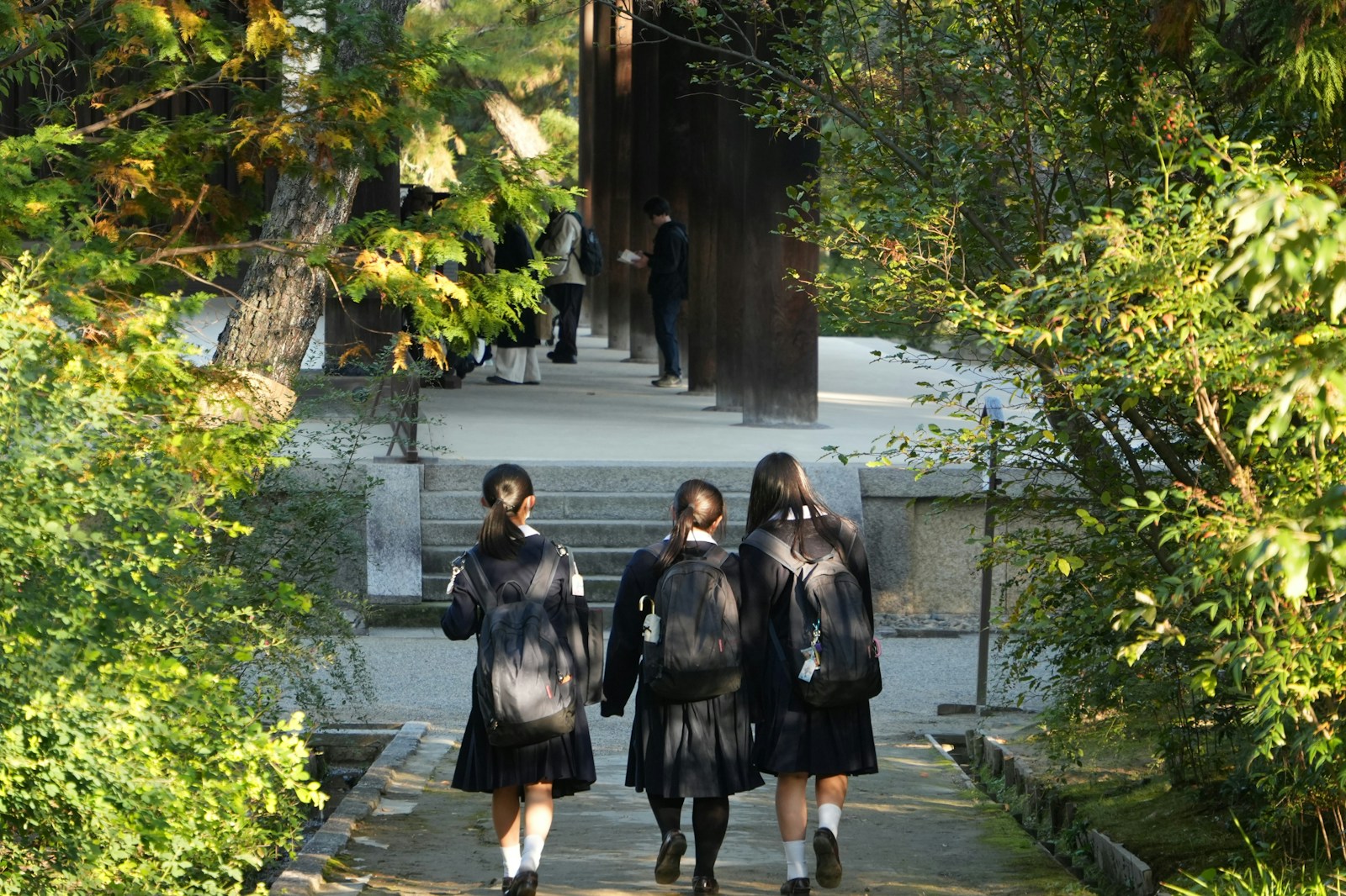 Illustrative photograph of international study and learning exchange.